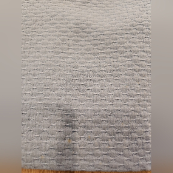 J. Mclaughlin Sheath Little Blue Dress Size 10 Short Cap Sleeves, Textured Fabri - Picture 8 of 15